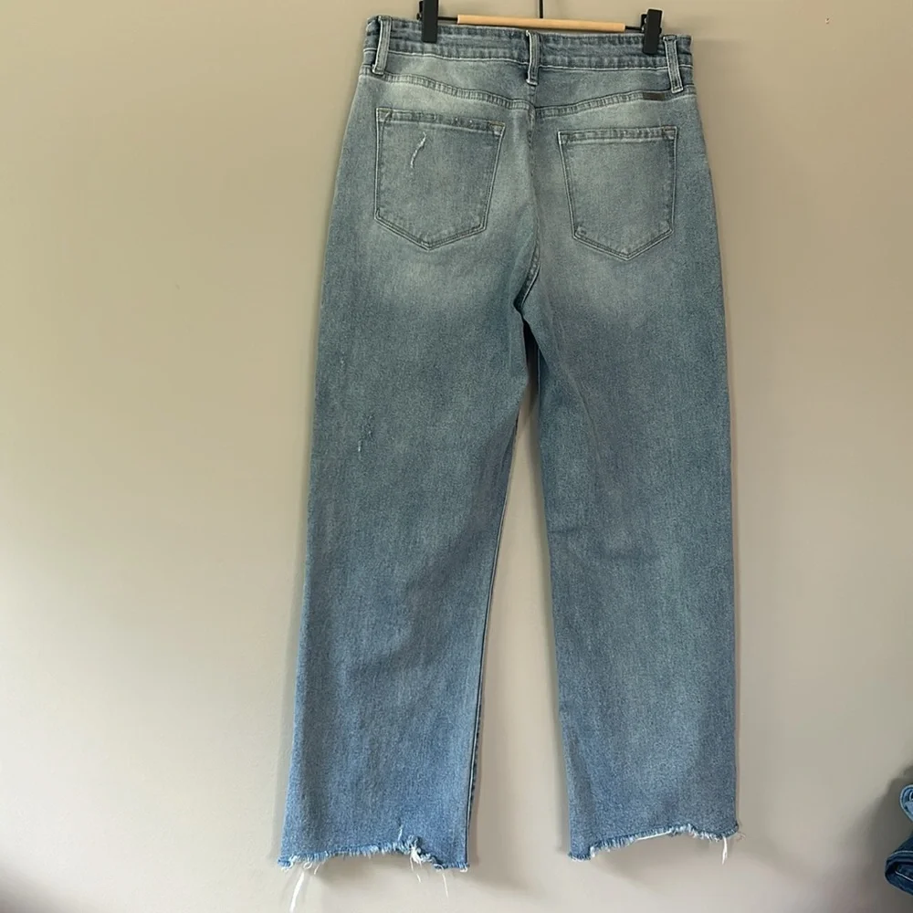 KanCan Violet HR Slim Wide Leg‎ Jeans Sz 29